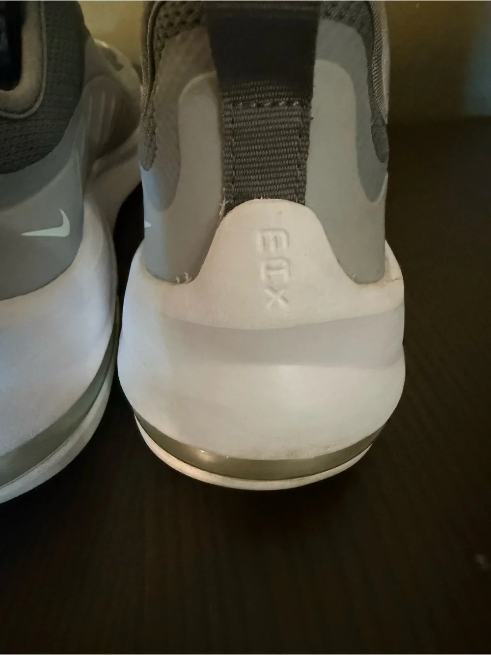 Nike Grey and White Womens  Running Sneakers
